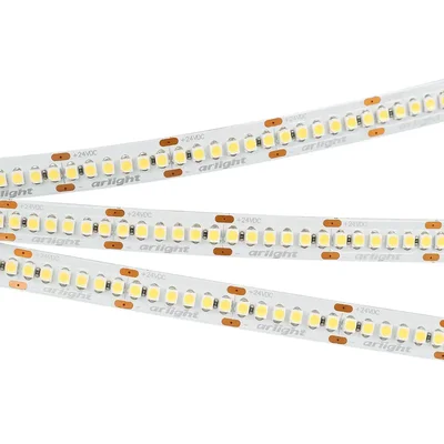 Лента RT 6-3528-240 24V Warm2700 4х (1200 LED) (Arlight, 19.2 Вт/м, IP20)