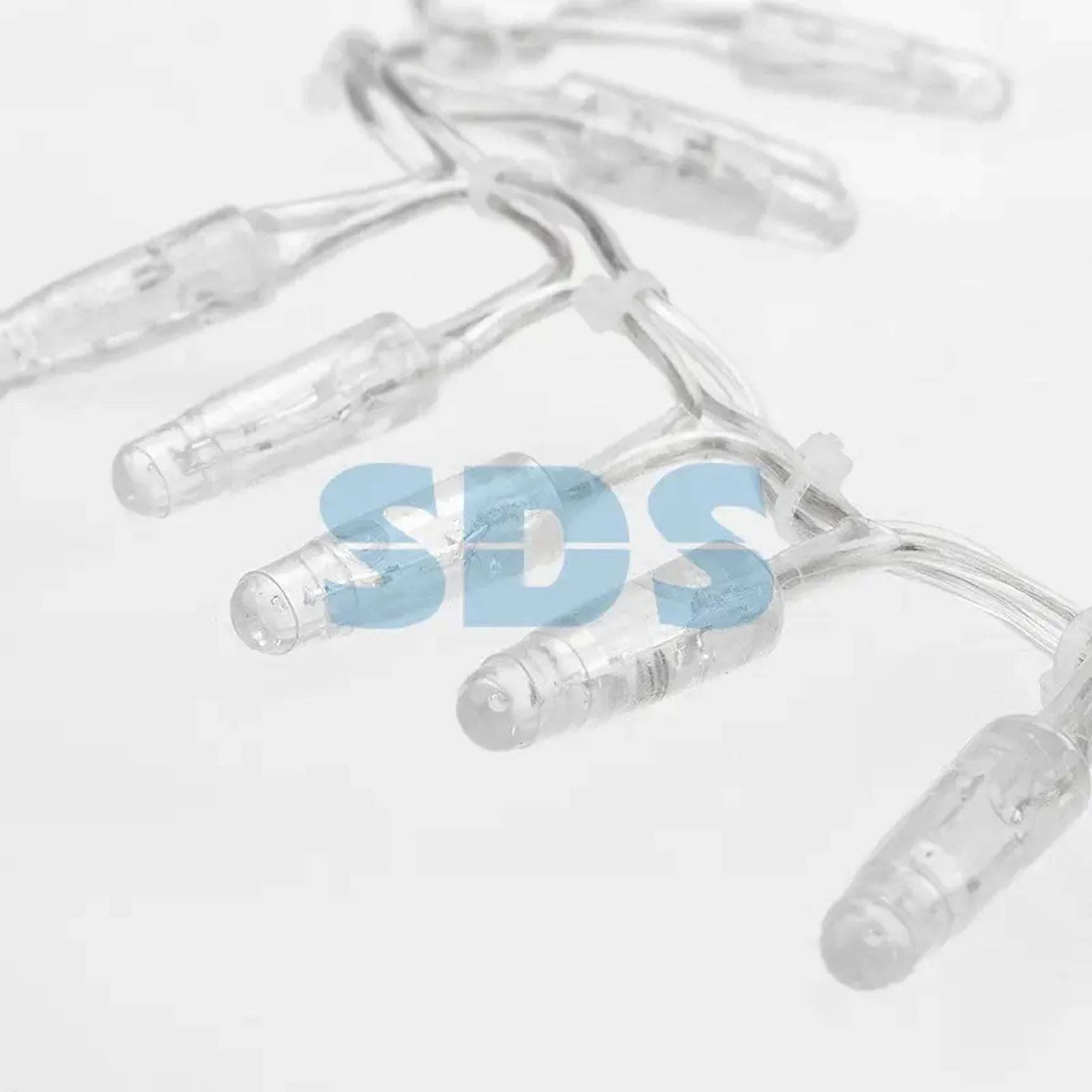 Гирлянда «Кластер» 10 м,  400 LED,  Прозрачный ПВХ,  IP65, соединяемая,  цвет свечения белый NEON-NIGHT