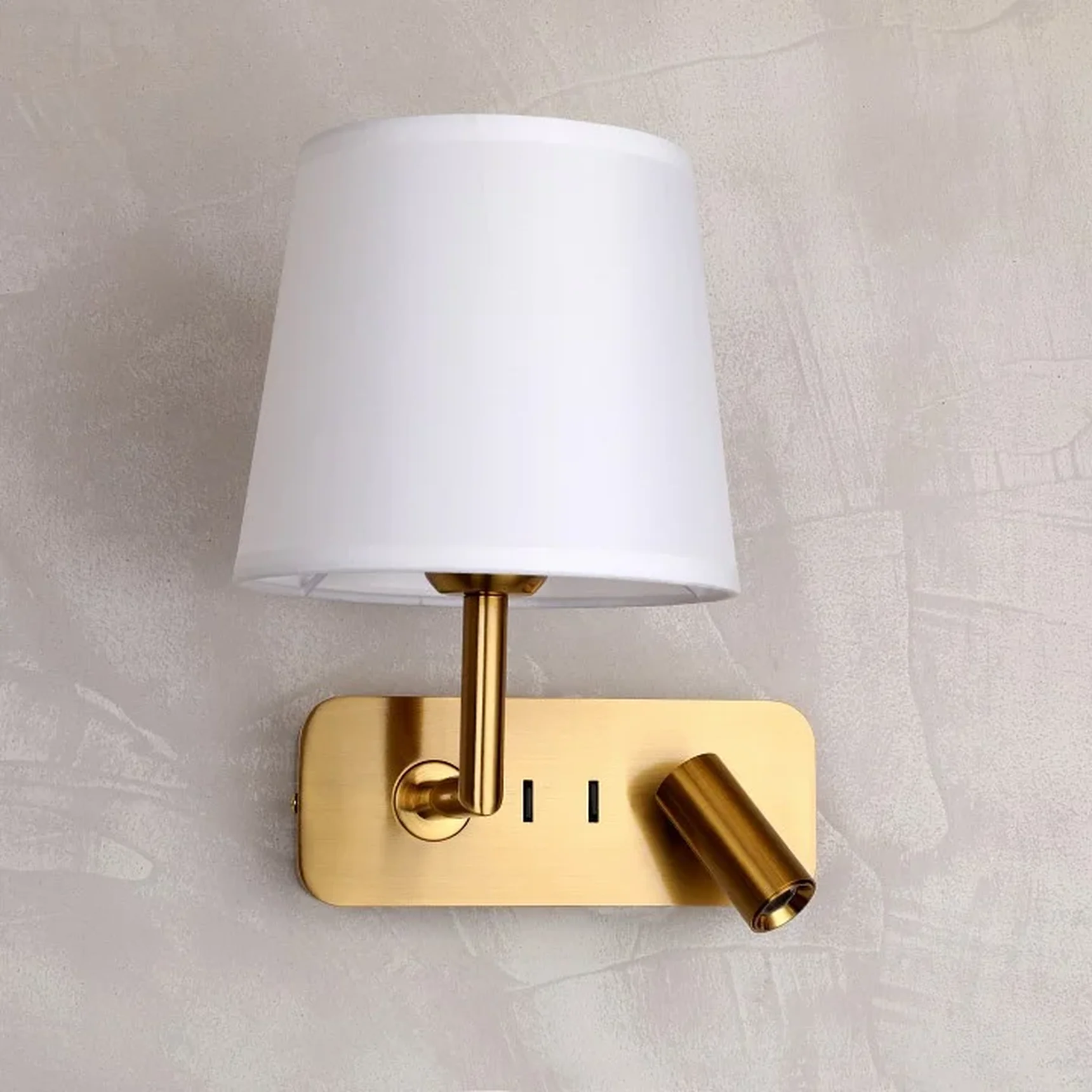 Настенный светильник 1*E27*60W, excluded + 1*LED*1W, 100LM, 3000K, included