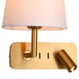 Настенный светильник 1*E27*60W, excluded + 1*LED*1W, 100LM, 3000K, included
