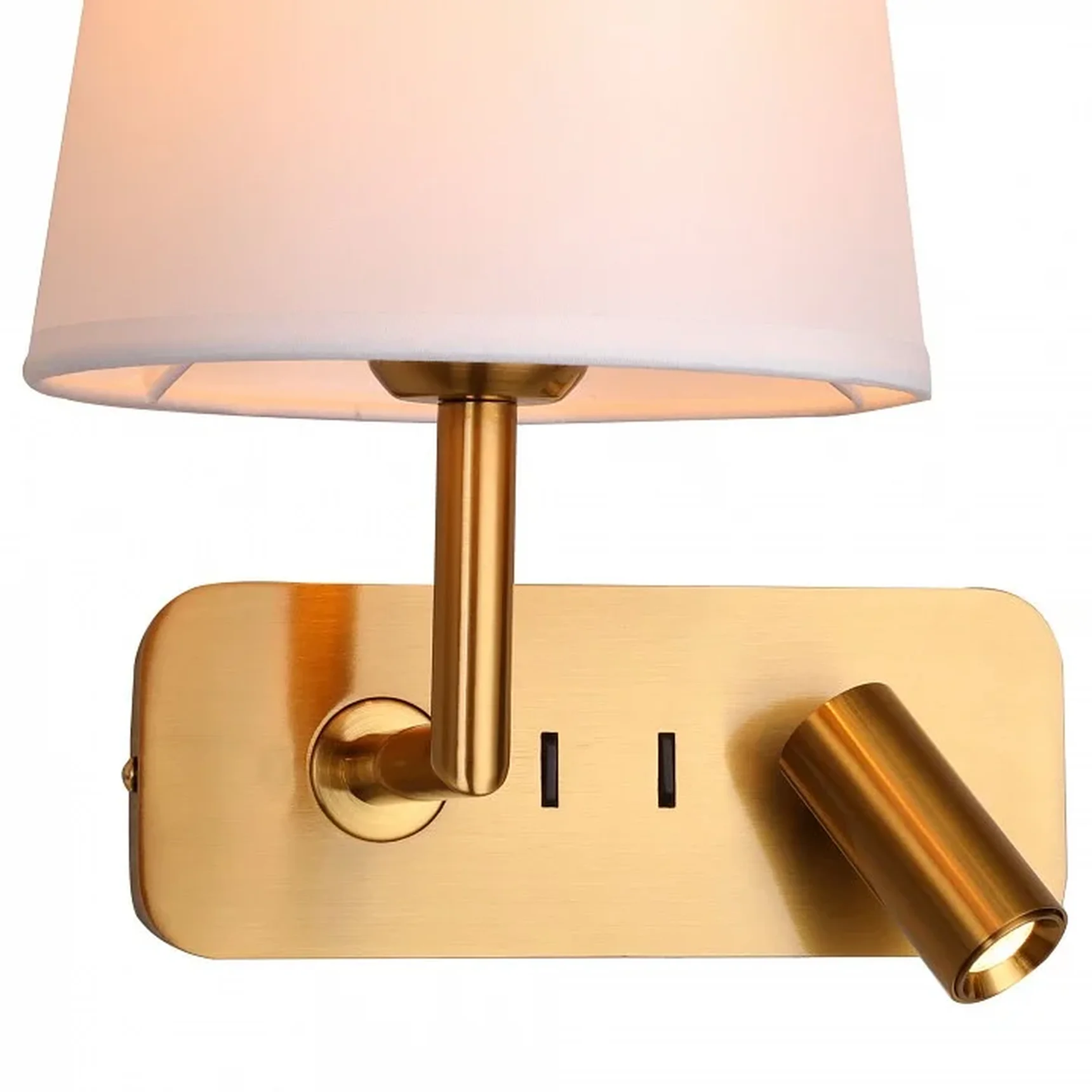 Настенный светильник 1*E27*60W, excluded + 1*LED*1W, 100LM, 3000K, included