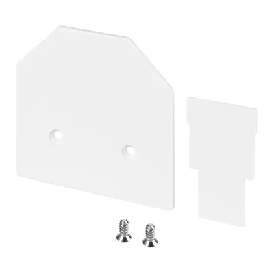 Заглушка MAG-ORIENT-CAP-2653-STR-G (WH) (Arlight, IP20 Металл, 3 года)