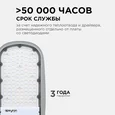 29-03 Светильник светодиодный, уличный, консольный 80Вт, 230/50Гц, 8800лм, 5000К, IP65, КСС Ш, 495*215*80мм, Ф60мм, серый