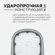 29-03 Светильник светодиодный, уличный, консольный 80Вт, 230/50Гц, 8800лм, 5000К, IP65, КСС Ш, 495*215*80мм, Ф60мм, серый