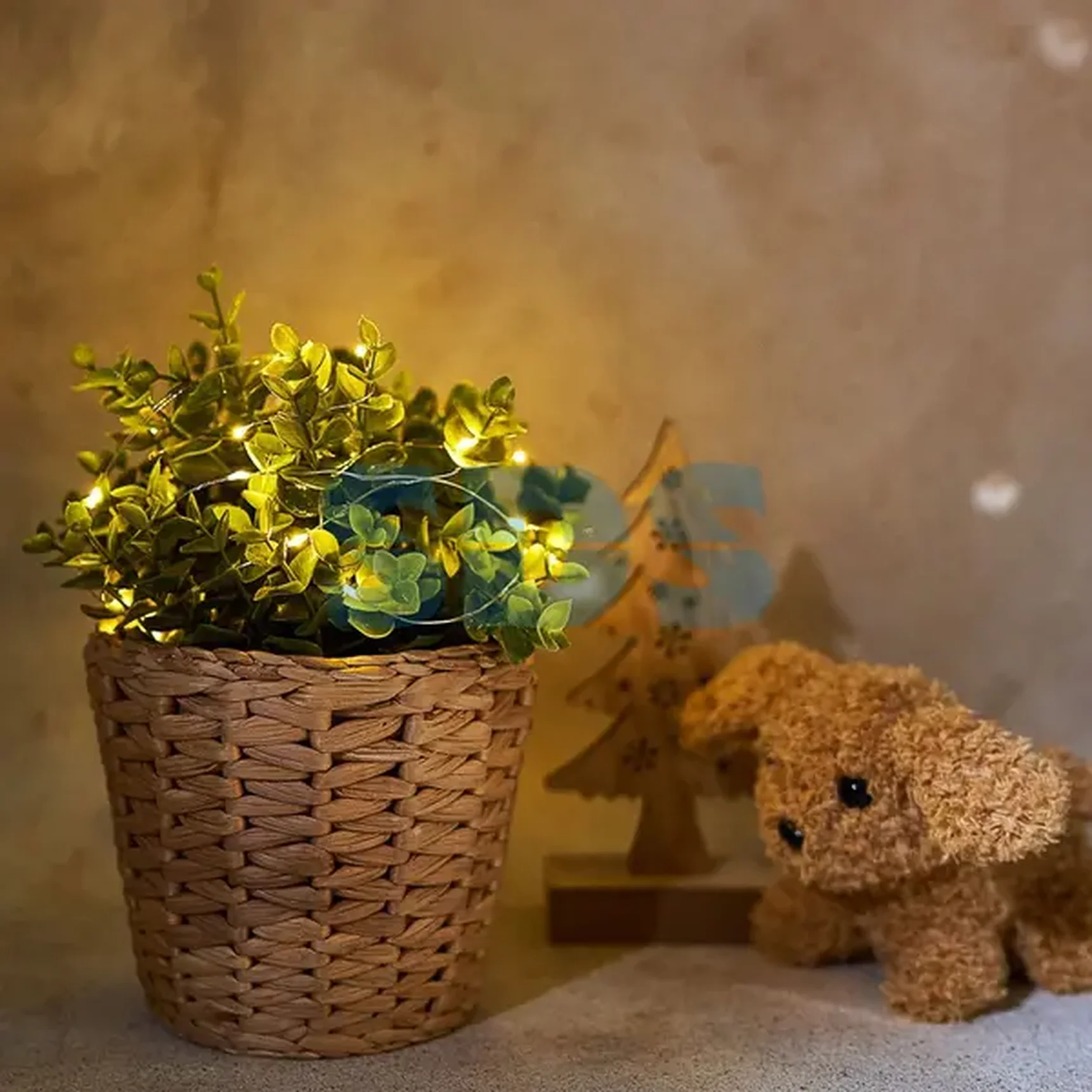 Гирлянда Роса, 2 м, 20 диодов, цвет желтый