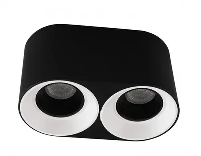 Точечный накладной светильник Denkirs DK3096-BW+BK