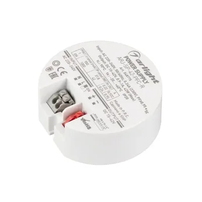 Блок питания ARJ-SP-42-PFC-R (42W, 15-42V, 0.9-1A) (Arlight, IP20 Пластик, 5 лет)