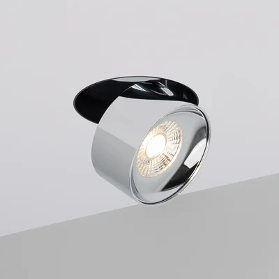 Светильник SP-PLURIO-BUILT-TRIMLESS-R120-9W Warm3000 (BK-CHR, 36 deg, 230V) (Arlight, IP20 Металл, 3 года)