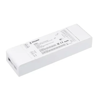 INTELLIGENT ARLIGHT Диммер SMART-CC-205-72-SH-PD-SUF (12-48V, 5x150-500mA, TUYA Wi-Fi, 2.4G) (IARL, IP20 Пластик, 5 лет)