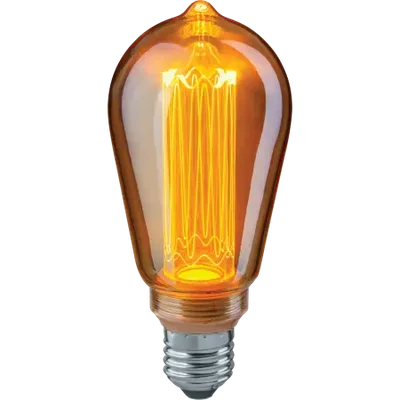 Светодиодная лампа NLL-SC17-ST64-4-230-1.8K-E27-PMMA