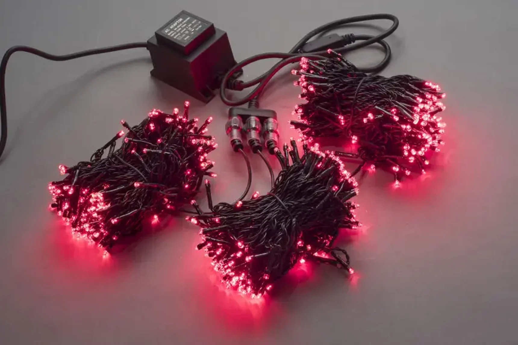 LED-BS-200*3-20M*3-24V-R (TYPE-3A) 3 нити, красный