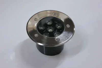 Прожектор G-MD100-Y грунтовой LED-свет желтый D150, 6W, 12V