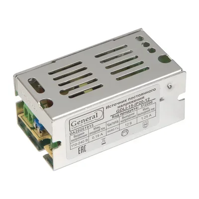 Блок питания GDLI-15-IP20-12