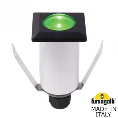 Уличный встраиваемы светильник FUMAGALLI TERESA SQUARE 2L4.000.000.AXZ1L Черный