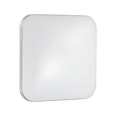 3020/EL TAN SN 164 Светильник пластик/хром LED 72Вт 3000-6500K 535х535 IP43 пульт ДУ/ LampSmart LONA