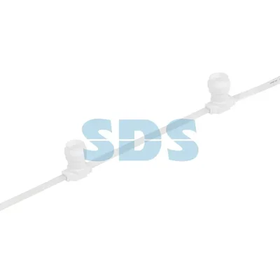 Belt-Light 2 жилы шаг 40 см патроны e27 влагостойкая IP65 белый провод