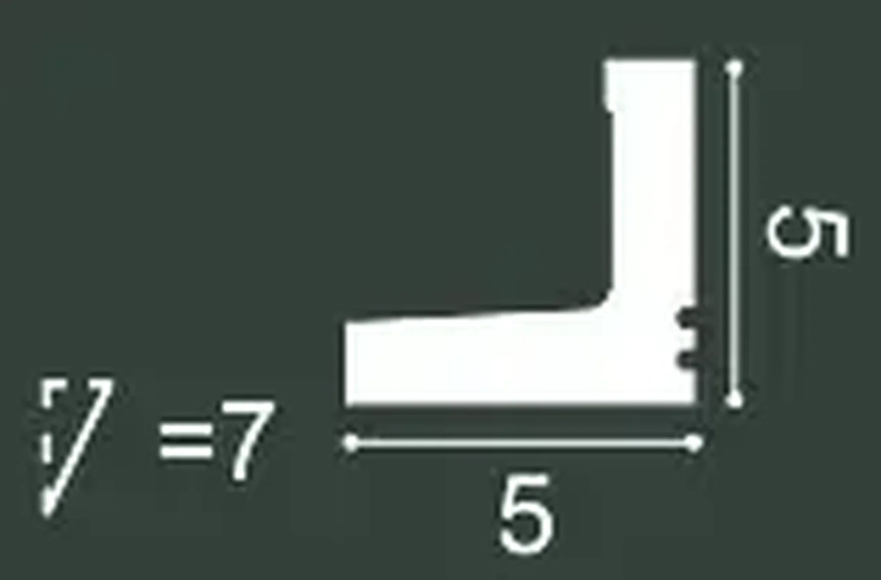 Профиль для верхней подсветки C361 STRIPE