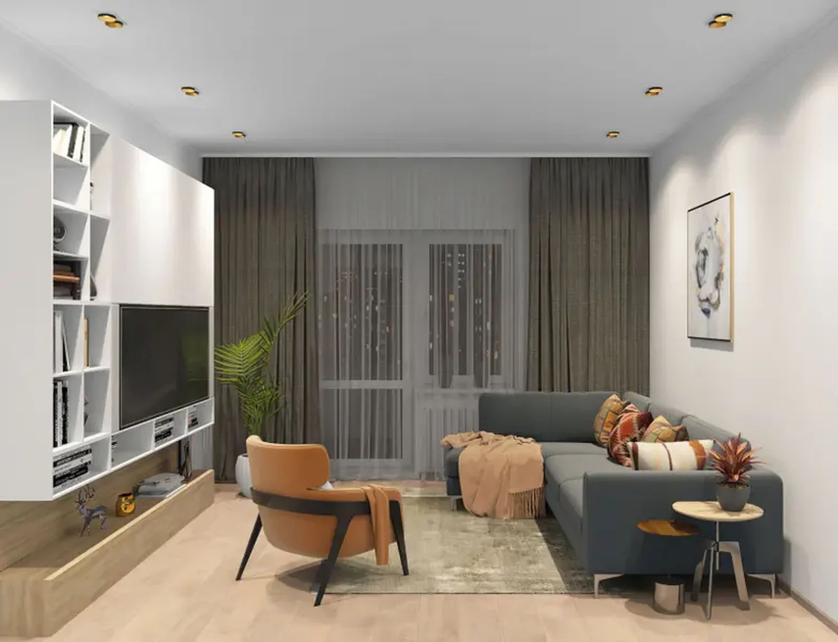 Точечный встраиваемый светильник Denkirs DK2422-GD