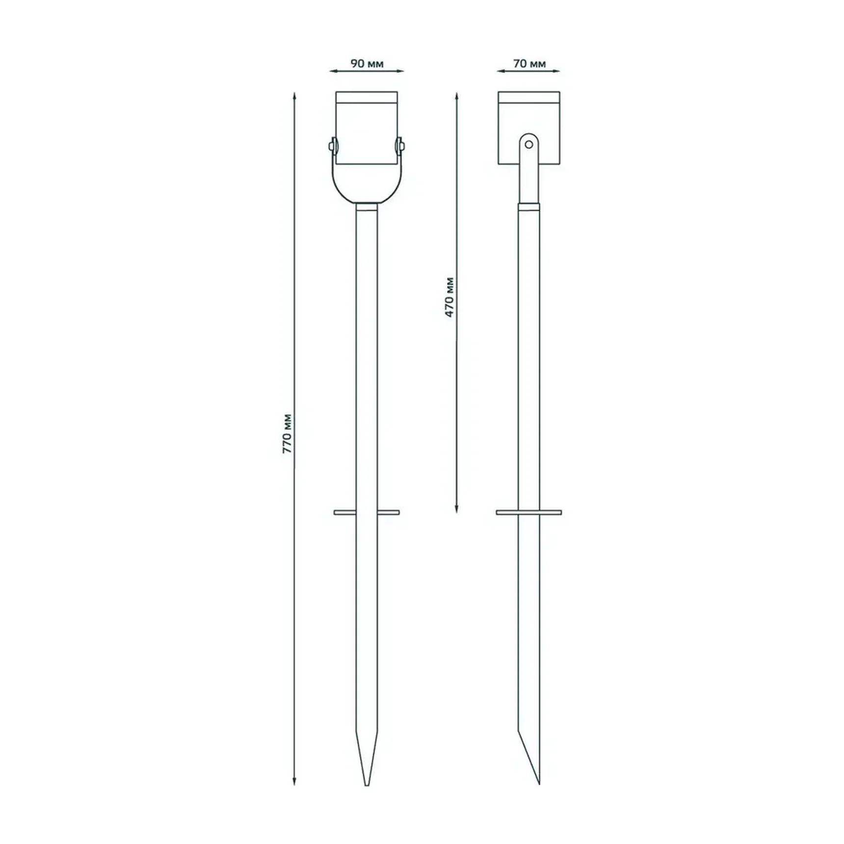 Ландшафтный светильник Gauss Sonata GD155