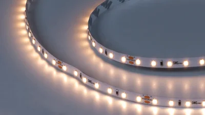 Светодиодная лента SWG PRO 2835, 84 LED/м, 8,6 Вт/м, 24В , IP20, Цвет: Теплый белый, SWG2P84-24-8.6-WW
