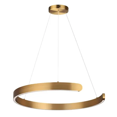 6535/43L LEDIO LN23 019 латунь Светильник подвесной LED 43W 3000-6000K 1758Лм 220V INDIE