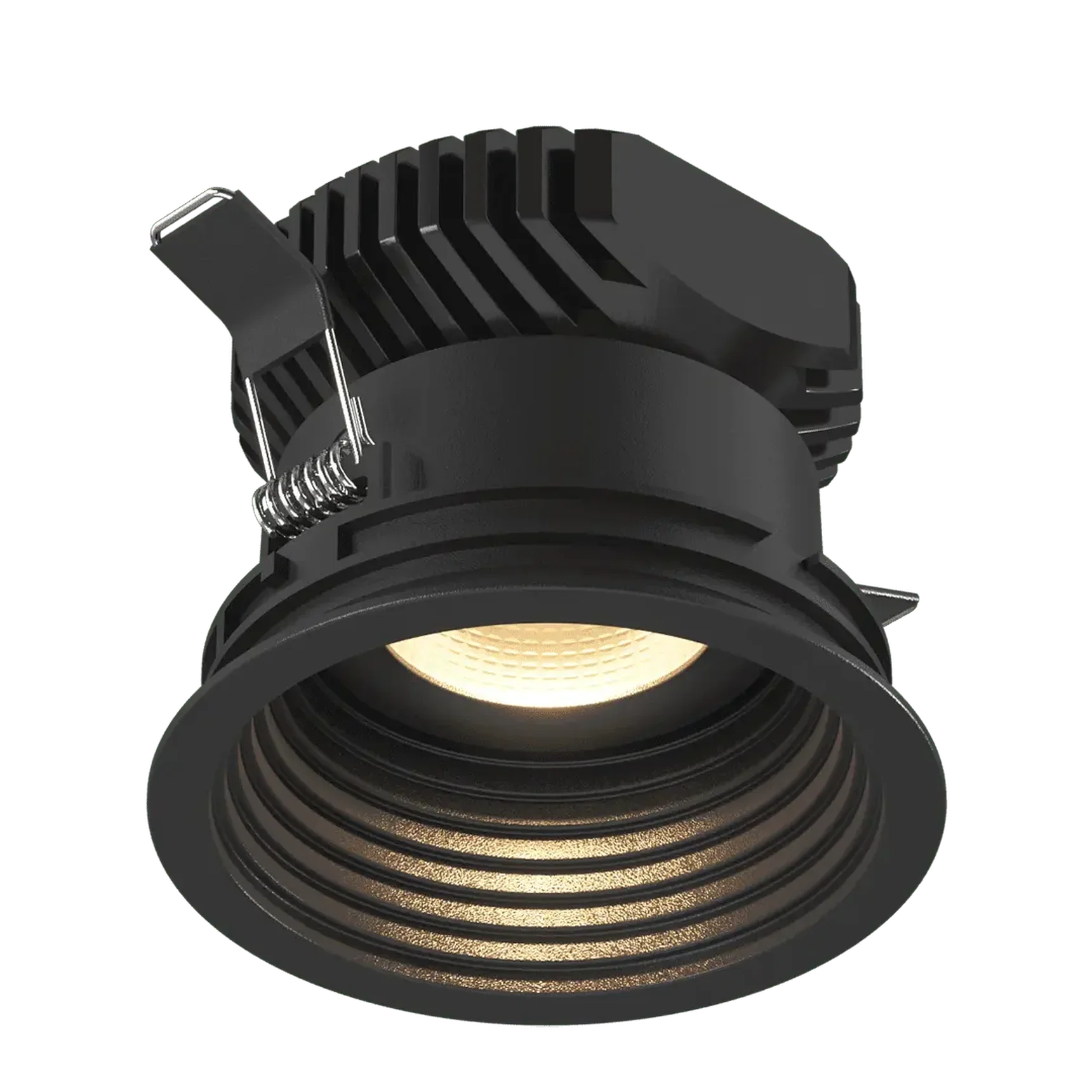 Корпус светильника потолочный встраиваемый, Черный, IP20, COMBO-42-BL