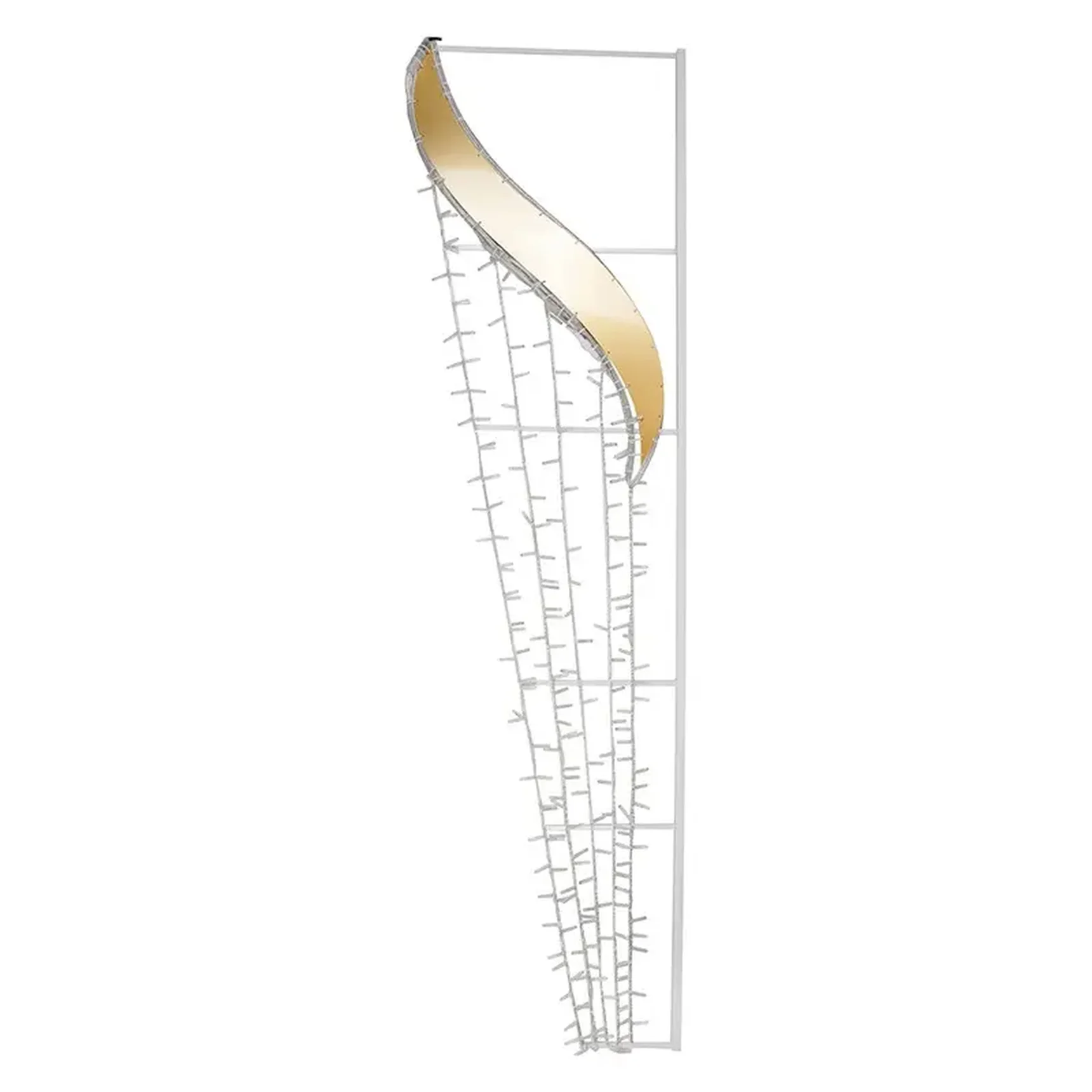 Фигура световая Факел 60х220 см, 160 LED, цвет свечения теплый белый NEON-NIGHT