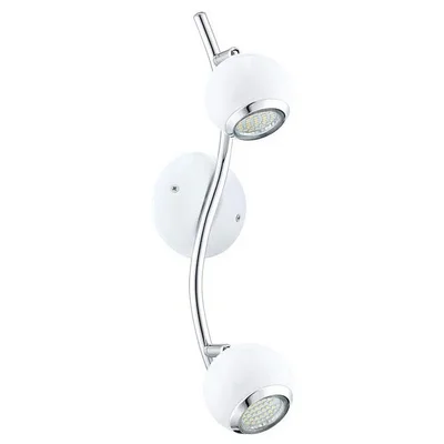 Светодиодный спот BIMEDA, 2X3W (GU10), сталь, белый