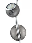 Светодиодный спот BIMEDA, 4X3W (GU10), сталь, никель черный