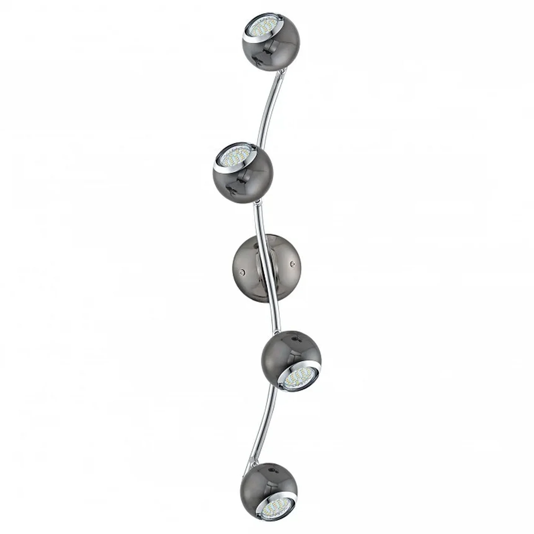 Светодиодный спот BIMEDA, 4X3W (GU10), сталь, никель черный
