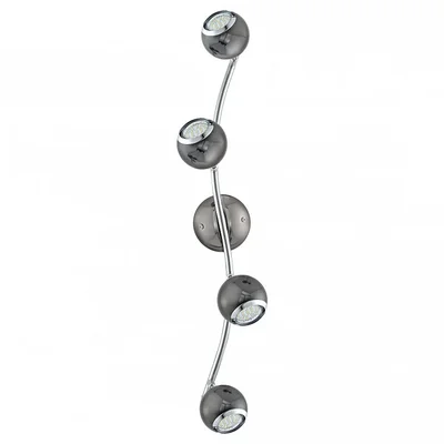 Светодиодный спот BIMEDA, 4X3W (GU10), сталь, никель черный