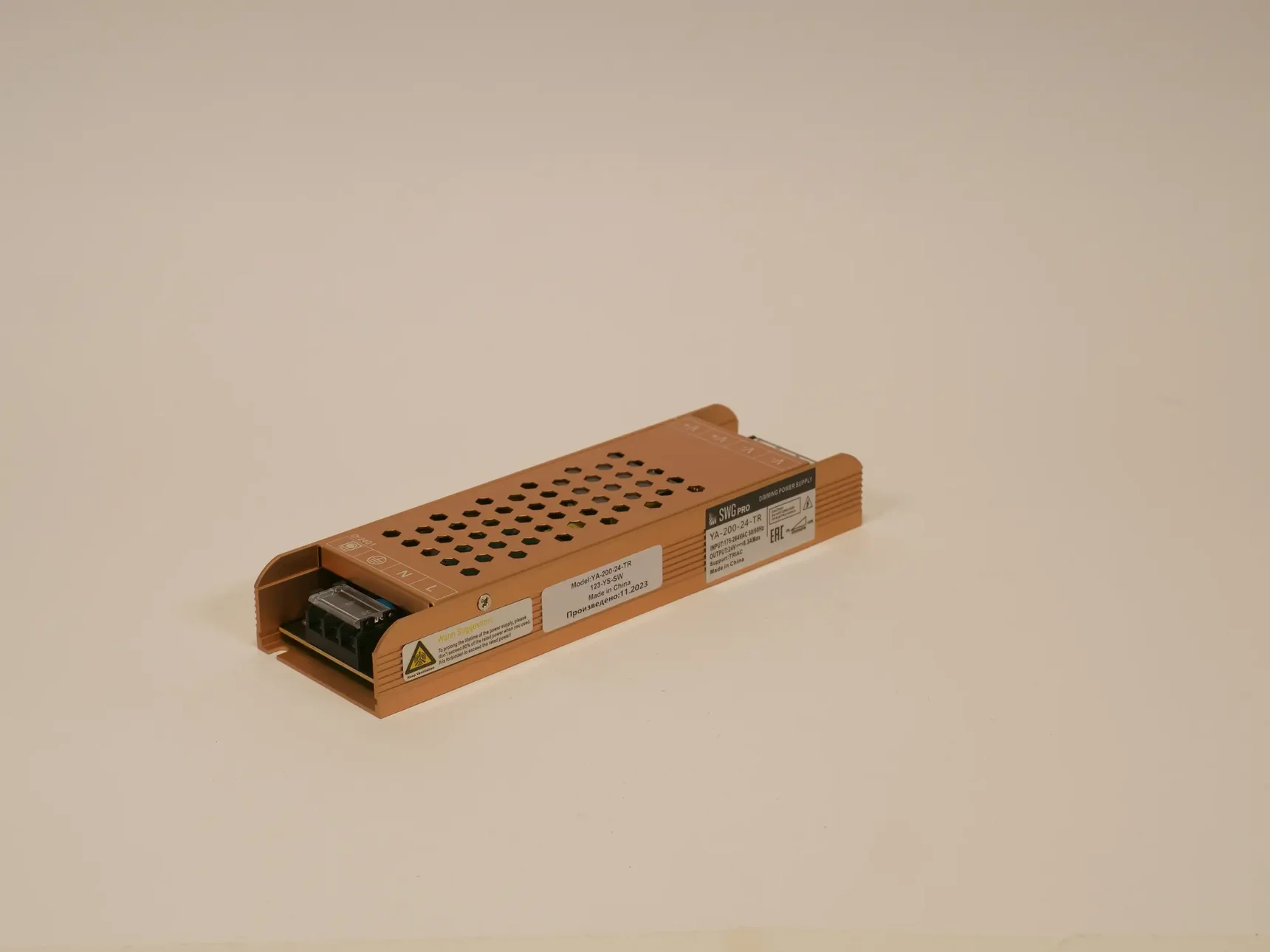 Блок питания для светодиодной ленты, с диммированием TRIAC 200Вт, 24В, YA-200-24-TR