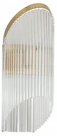 NEWPORT 3220 3221/A french gold , Бра, French gold Clear glass L17*H43,5*Sp19,2 cm E14 1*40W