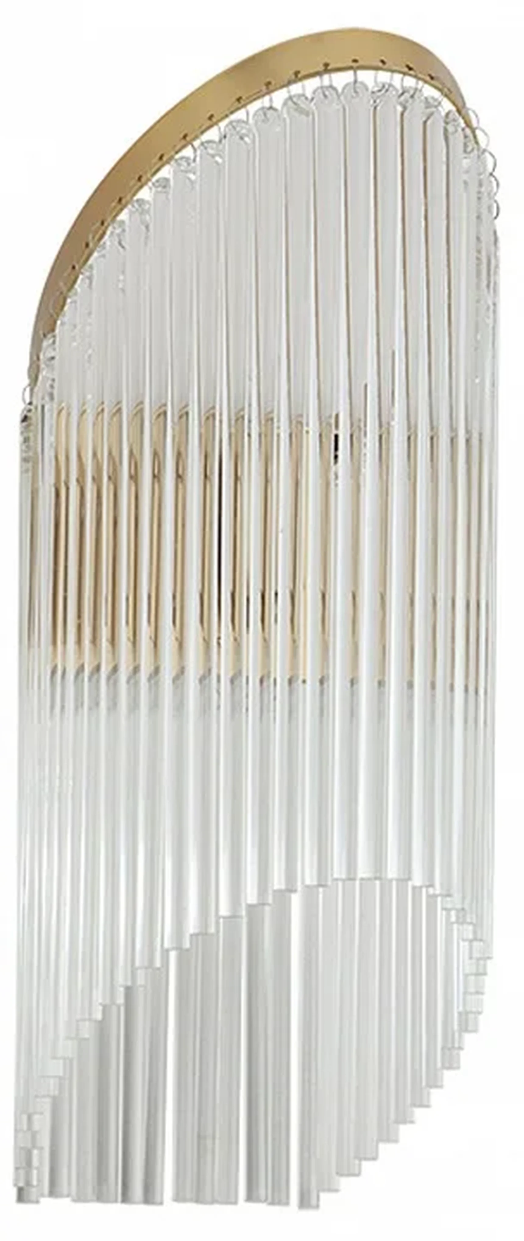 NEWPORT 3220 3221/A french gold , Бра, French gold Clear glass L17*H43,5*Sp19,2 cm E14 1*40W