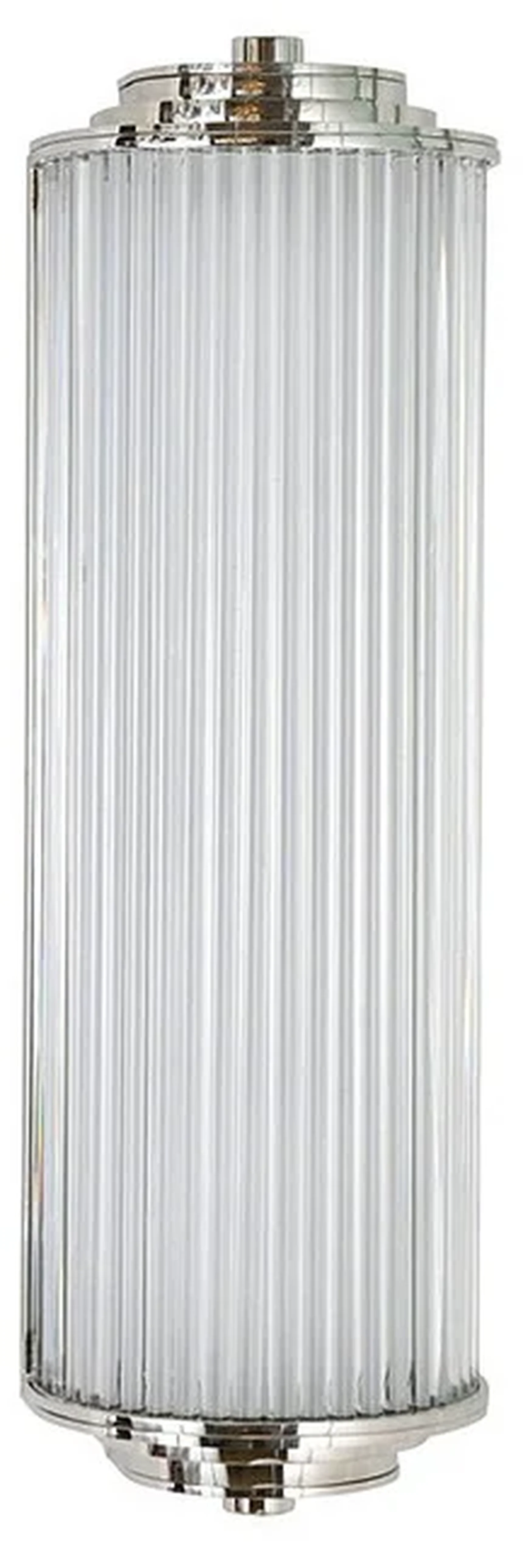 NEWPORT 3290 3292/A nickel new , Бра, Nickel Clear glass L13*Н41*Sp9 cm Е14 2*40W М0070271