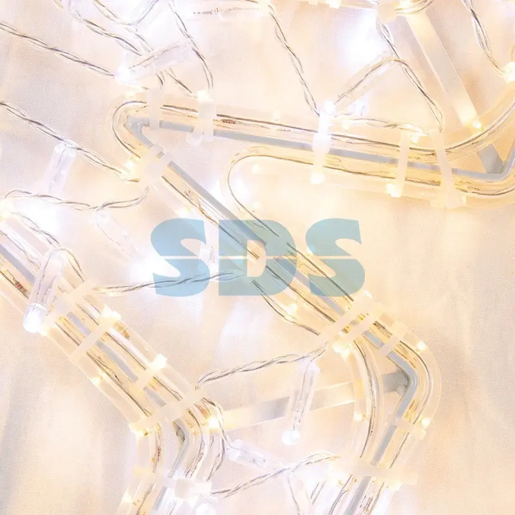 Светодиодная фигура «Звезда» 80 см,  80 светодиодов,  с трубой и подвесом,  цвет свечения теплый белый/белый NEON-NIGHT