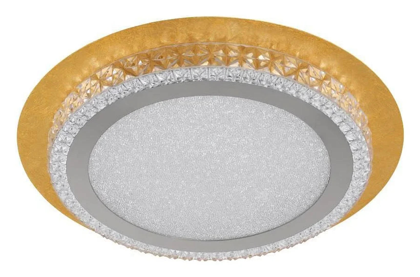 33631 Светодиодный Светильник потолочный URBANIA ?350, 18W(LED), 3000K, 1800lm, стекло, золотой/крис