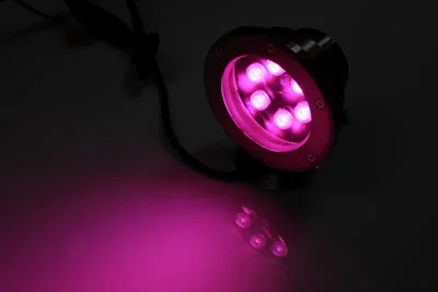 G-SDD150 подводный LED прожектор, 6 LED*3W,12V,R/G/B