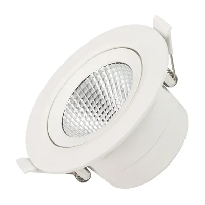 Светильник LTD-POLAR-TURN-R105-10W Warm3000 (WH, 36 deg, 230V) (Arlight, IP20 Пластик, 3 года)