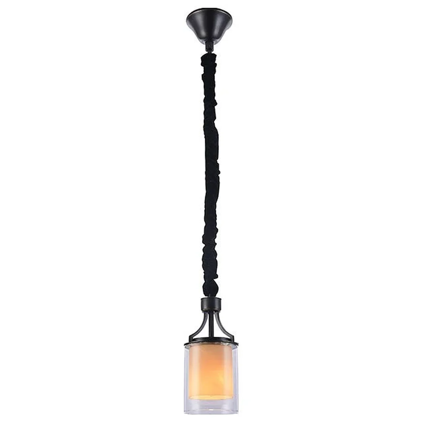 NEWPORT 35000 35001/S, Подвесной светильник, Black+gold Shade glass D13*H25 cm Е14 1*60W