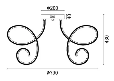 Потолочный светильник Freya FR6044CL-L114CH