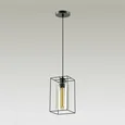 3728/1 SUSPENTIONI LN19 225 черный подвесной светильник E27 1*60W 220V ELLIOT