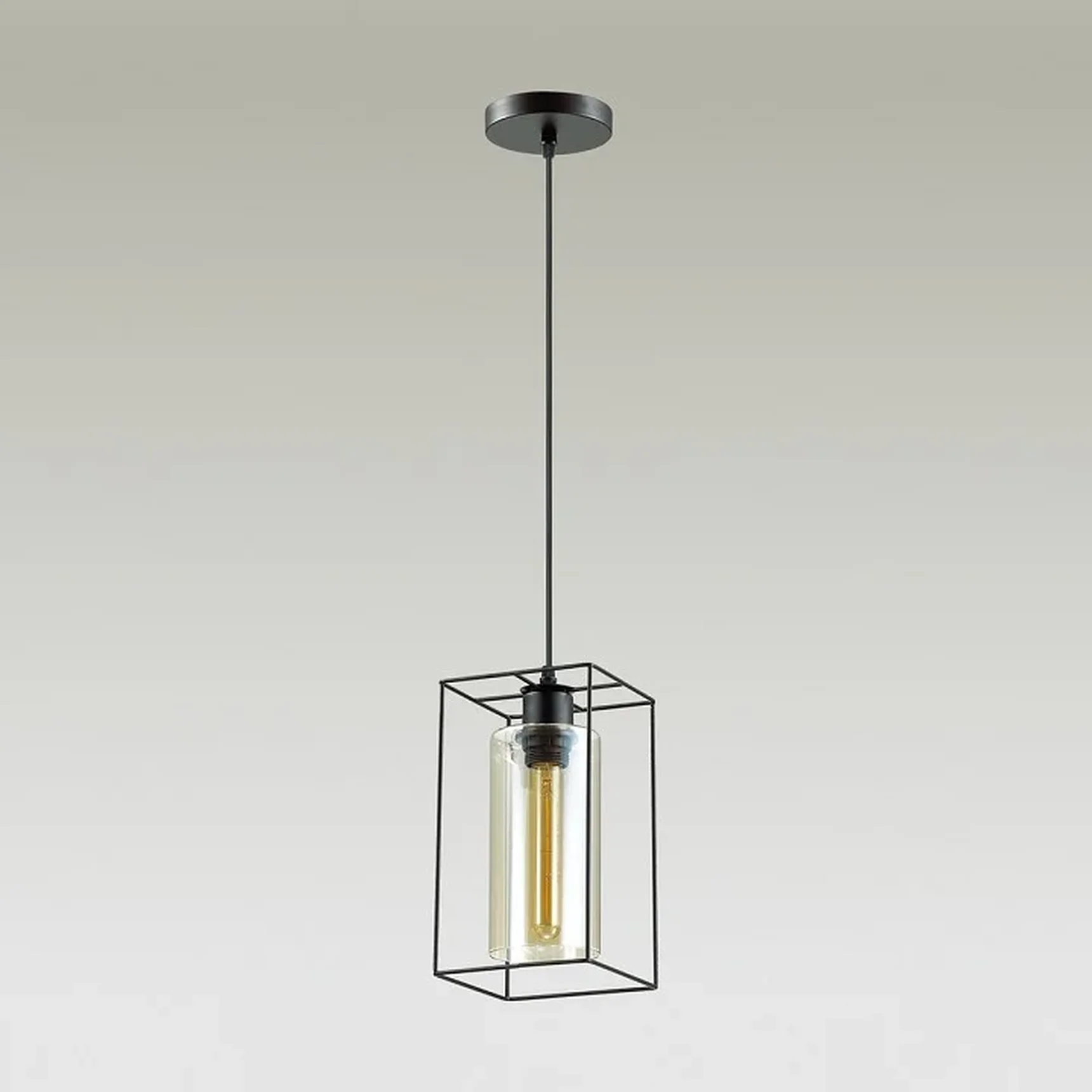 3728/1 SUSPENTIONI LN19 225 черный подвесной светильник E27 1*60W 220V ELLIOT