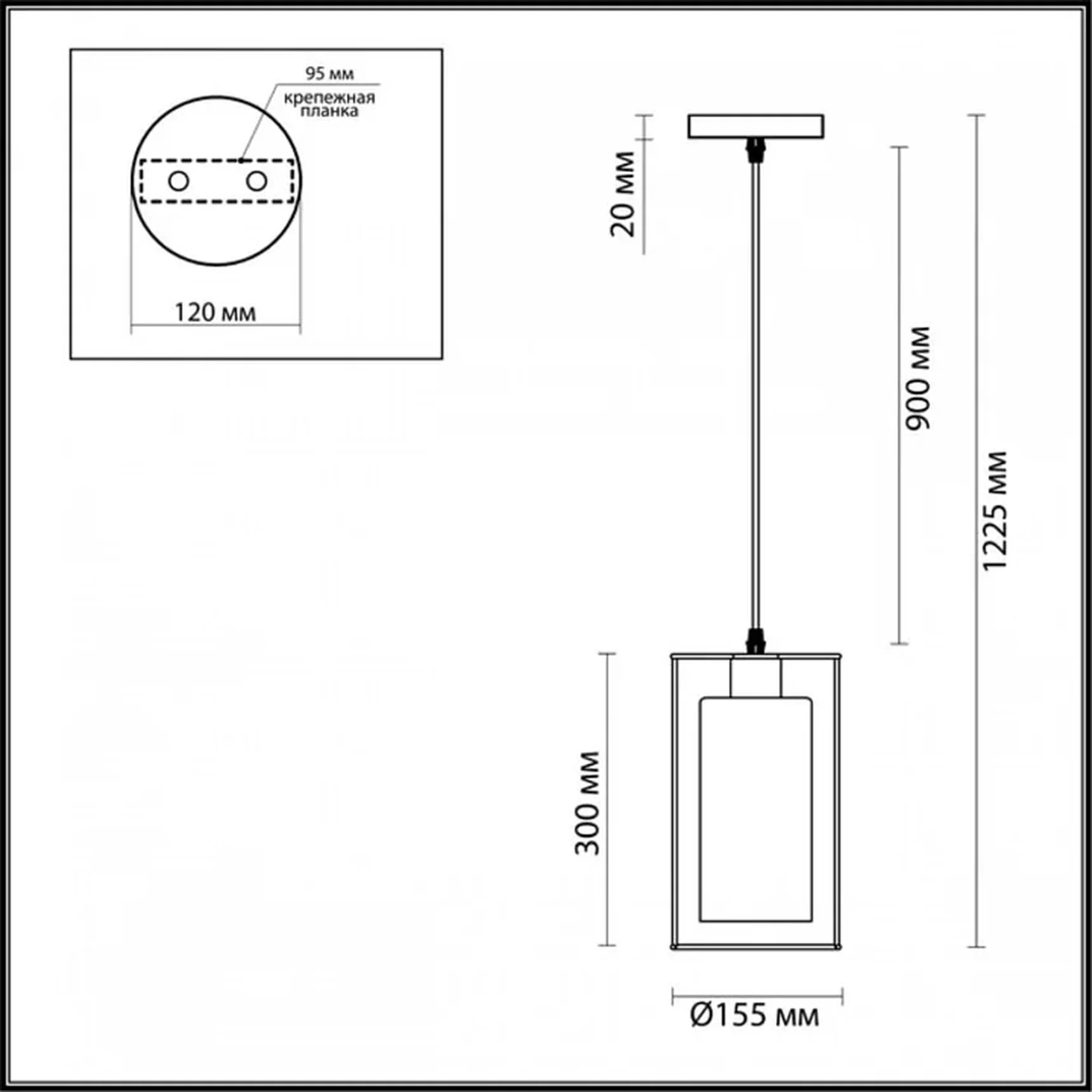 3728/1 SUSPENTIONI LN19 225 черный подвесной светильник E27 1*60W 220V ELLIOT