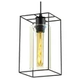 3728/1 SUSPENTIONI LN19 225 черный подвесной светильник E27 1*60W 220V ELLIOT