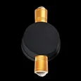 380623 Светильник DITO 2х1W LED 220LM G ЧЕРНЫЙ/ЗОЛОТО 4000K