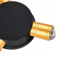 380633 Светильник DITO 3х1W LED 330LM G ЧЕРНЫЙ/ЗОЛОТО 4000K