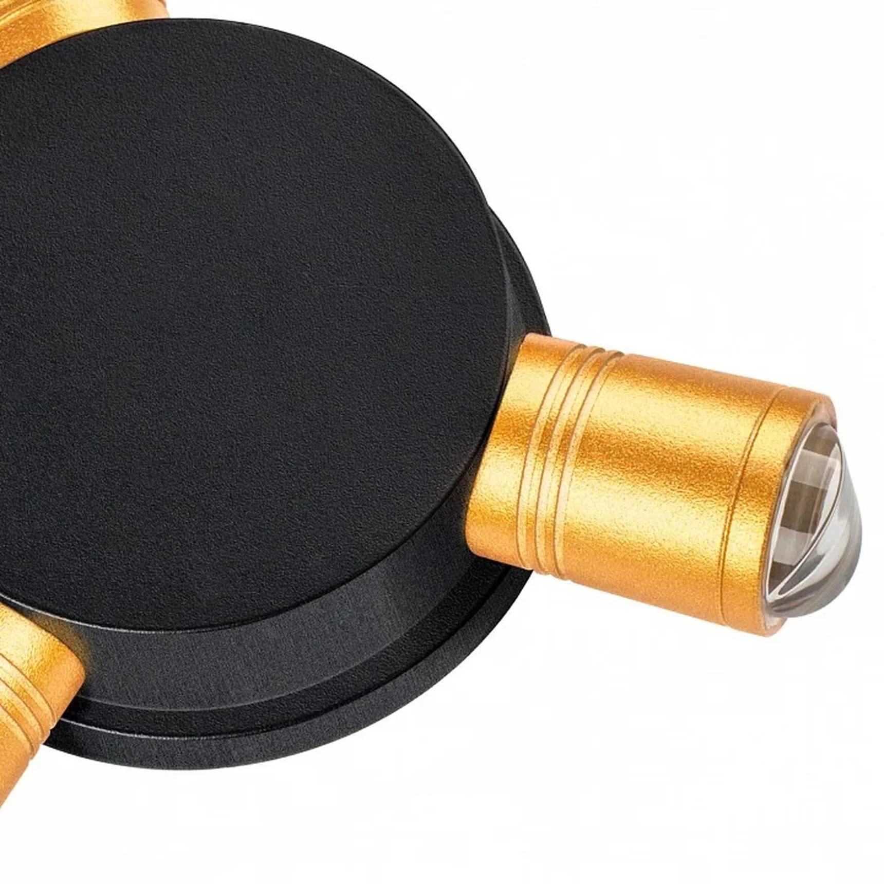 380633 Светильник DITO 3х1W LED 330LM G ЧЕРНЫЙ/ЗОЛОТО 4000K