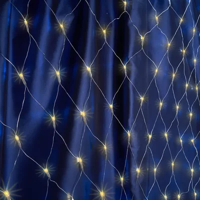 Гирлянда - сеть 230V 240 LED 2х2м, 2700К, IP 20, сетевой шнур 3м в комплекте , CL30