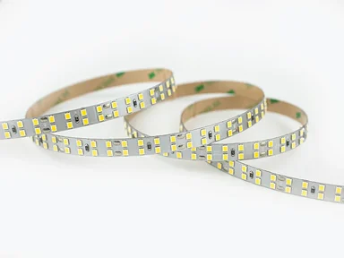 Светодиодная лента LEDS POWER узкая двухрядная 10мм 2835 240/м (22Вт/м) 24В холодная, серия ПРО200